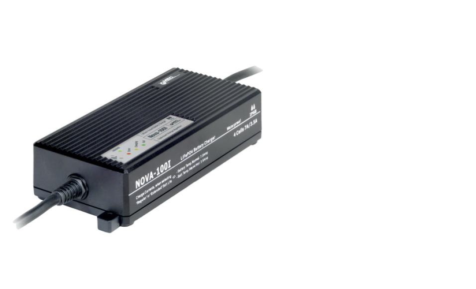 Ladegerät MEC JOE-100 /12V (LiFePO4 12V, 7A), IP68
