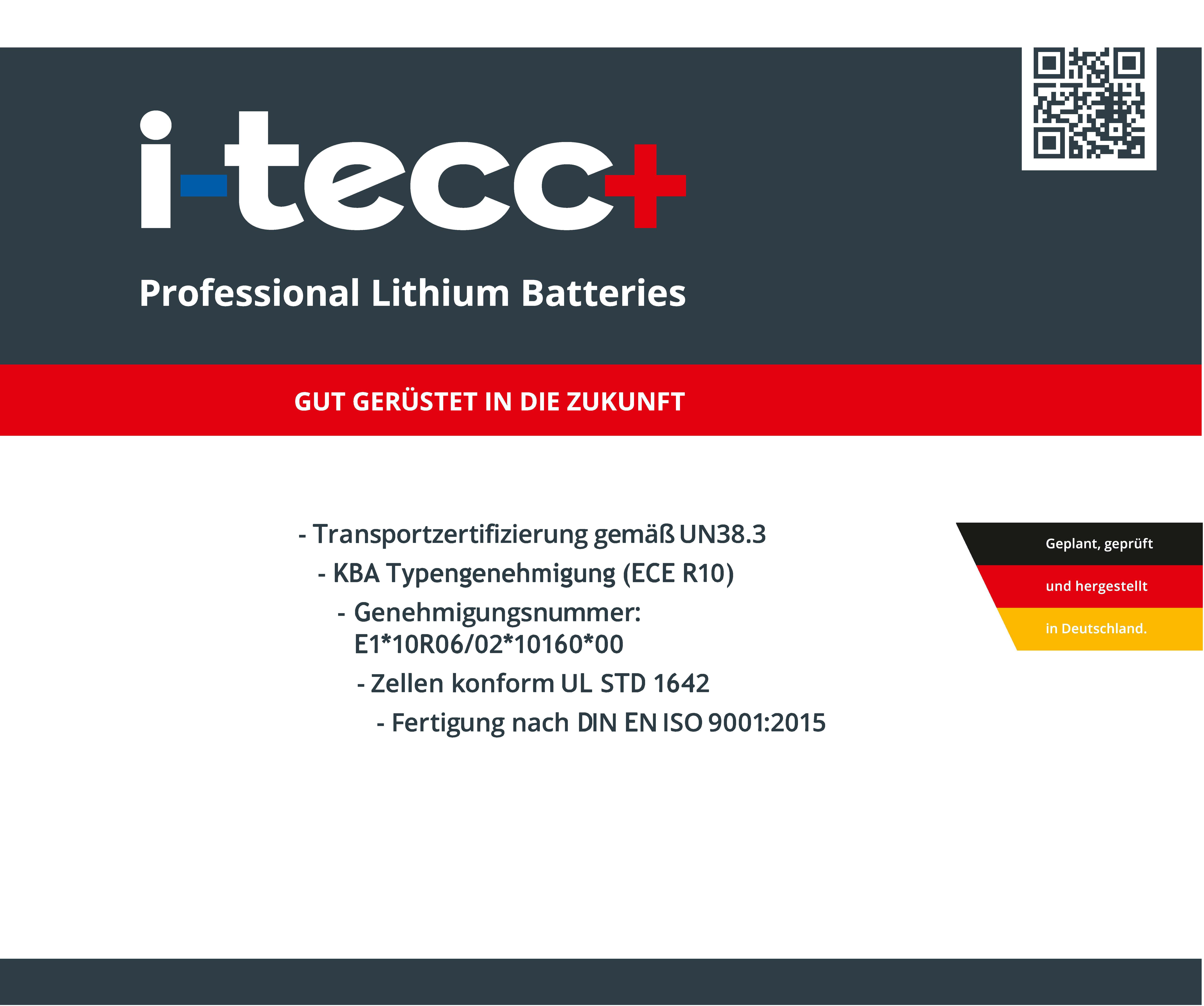 LiFeEnergy Power PRO-S 20.000 - LiFePO4 Starterbatterie 20Ah BMS Inside