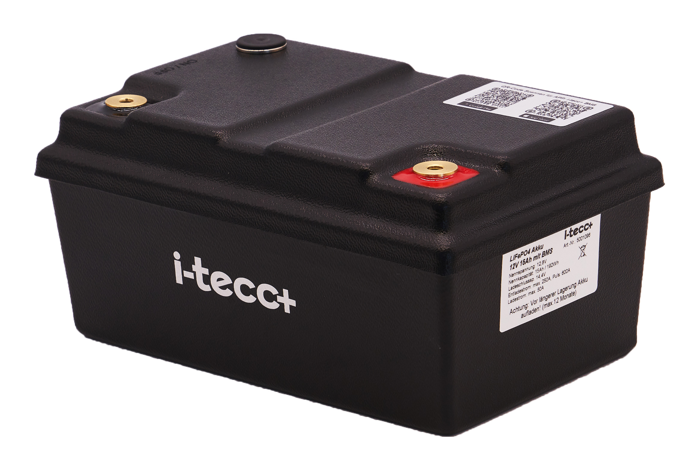 LiFeEnergy Power PRO-S 15.000 - LiFePO4 Starterbatterie 15Ah