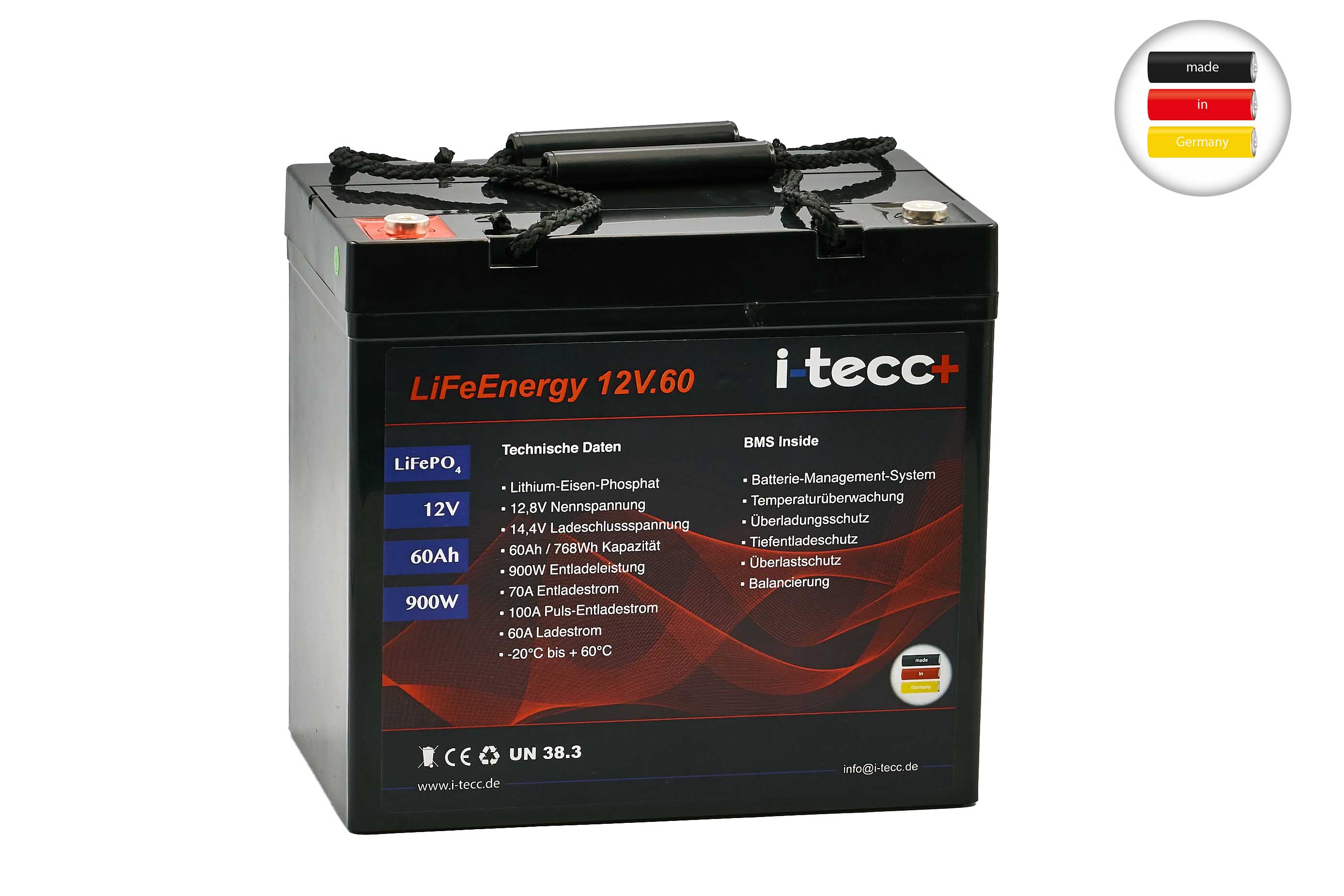 LiFePO4 12V 60Ah