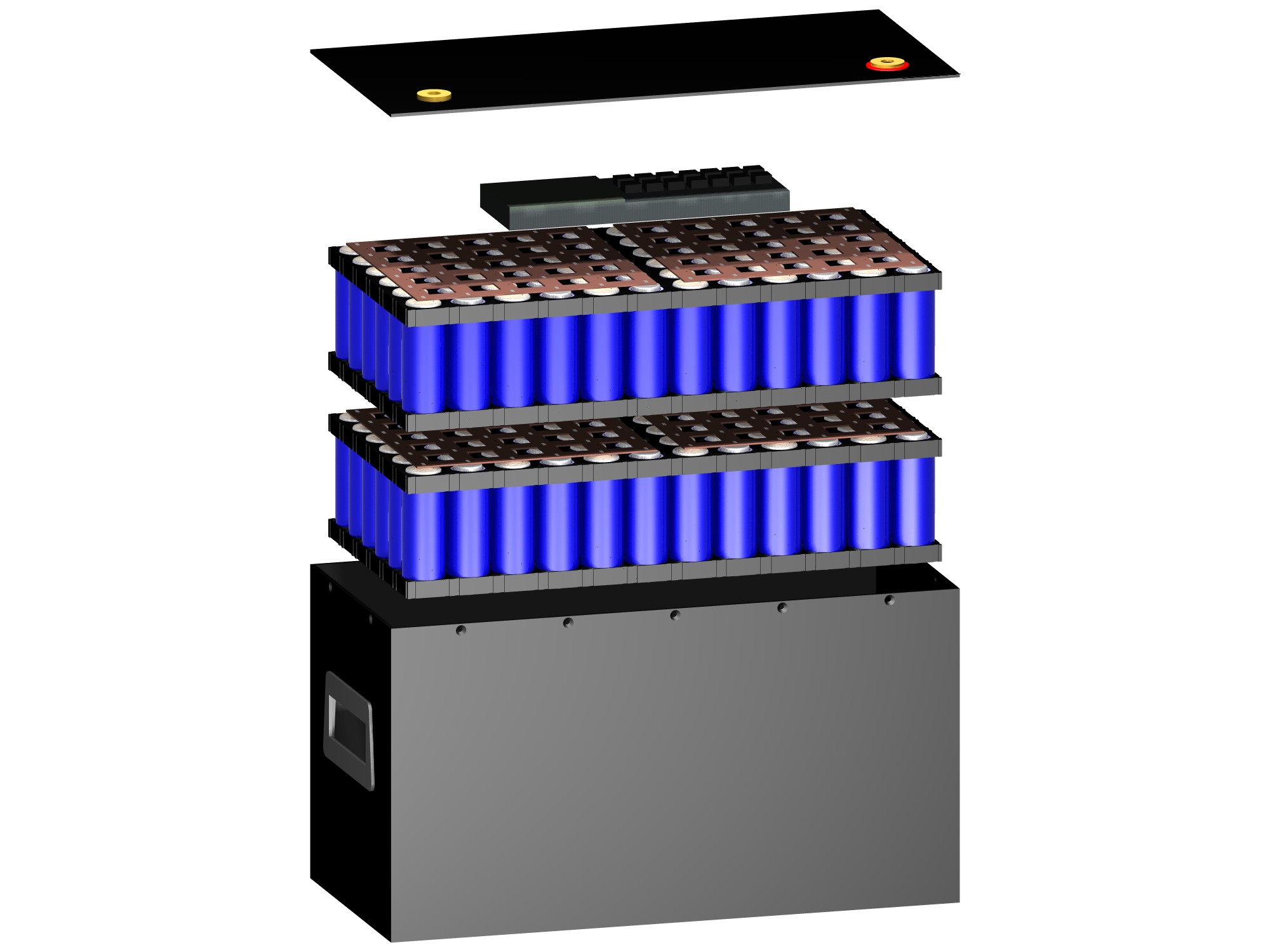LiFePO4 Batterie 12V 125Ah - LiFeEnergy 12V.125.B