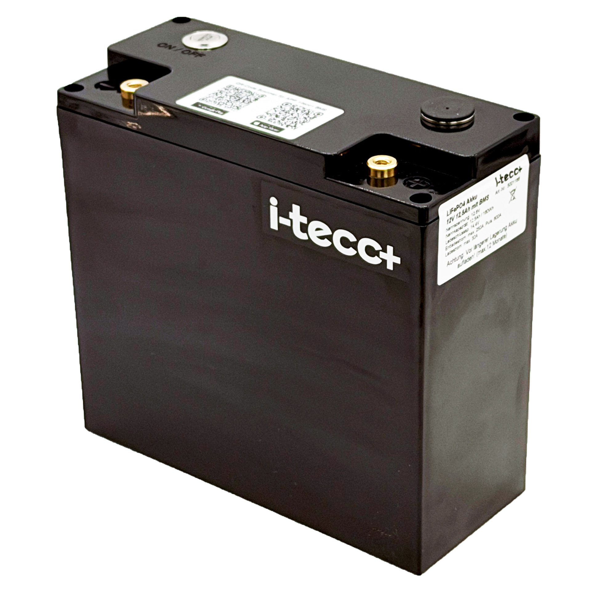 LiFeEnergy Power Pro-S 12.500 – LiFePO4 Starterbatterie 12,5Ah