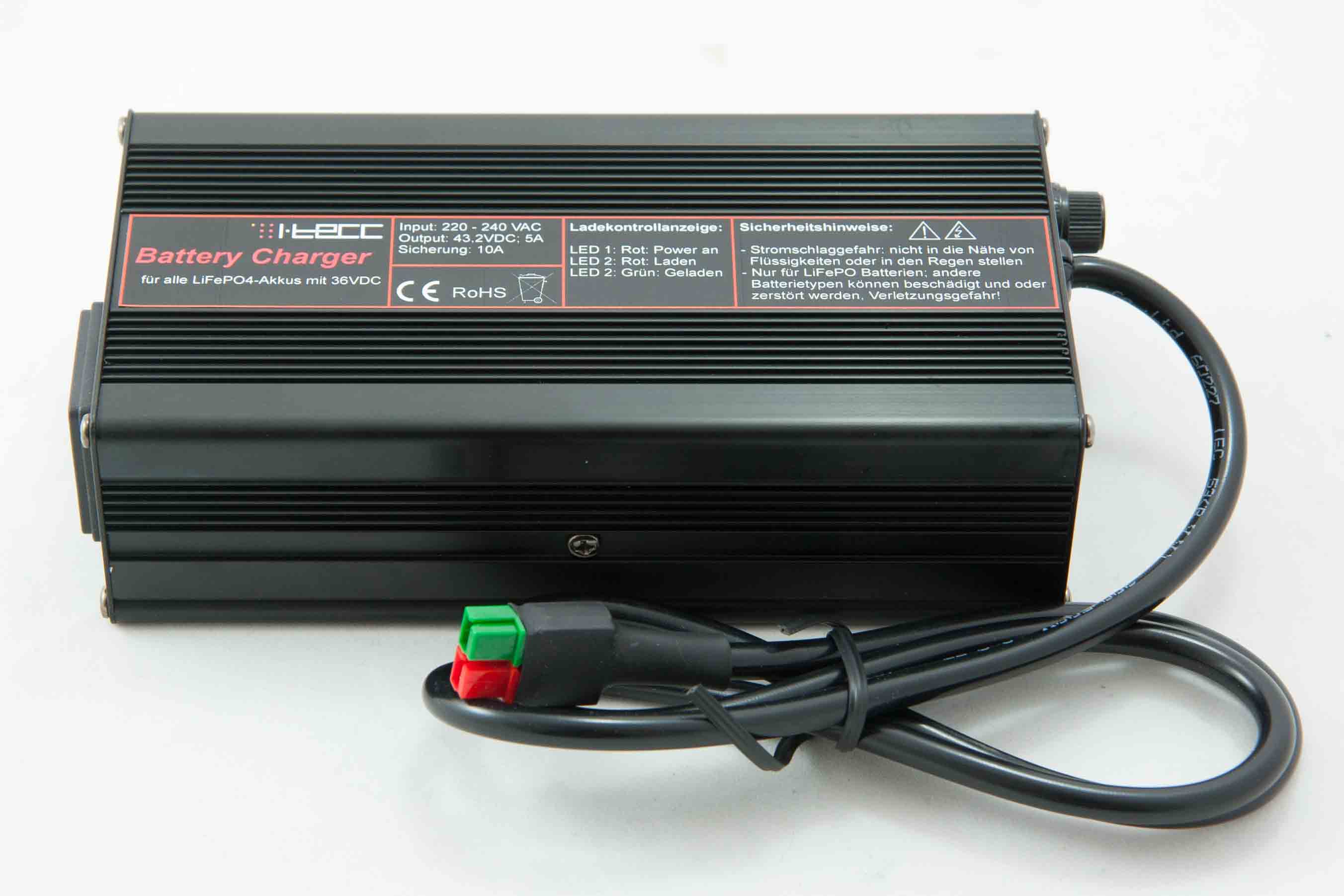LiFePO4 Ladegerät LiFeEnergy 3605 (36V, 5A)