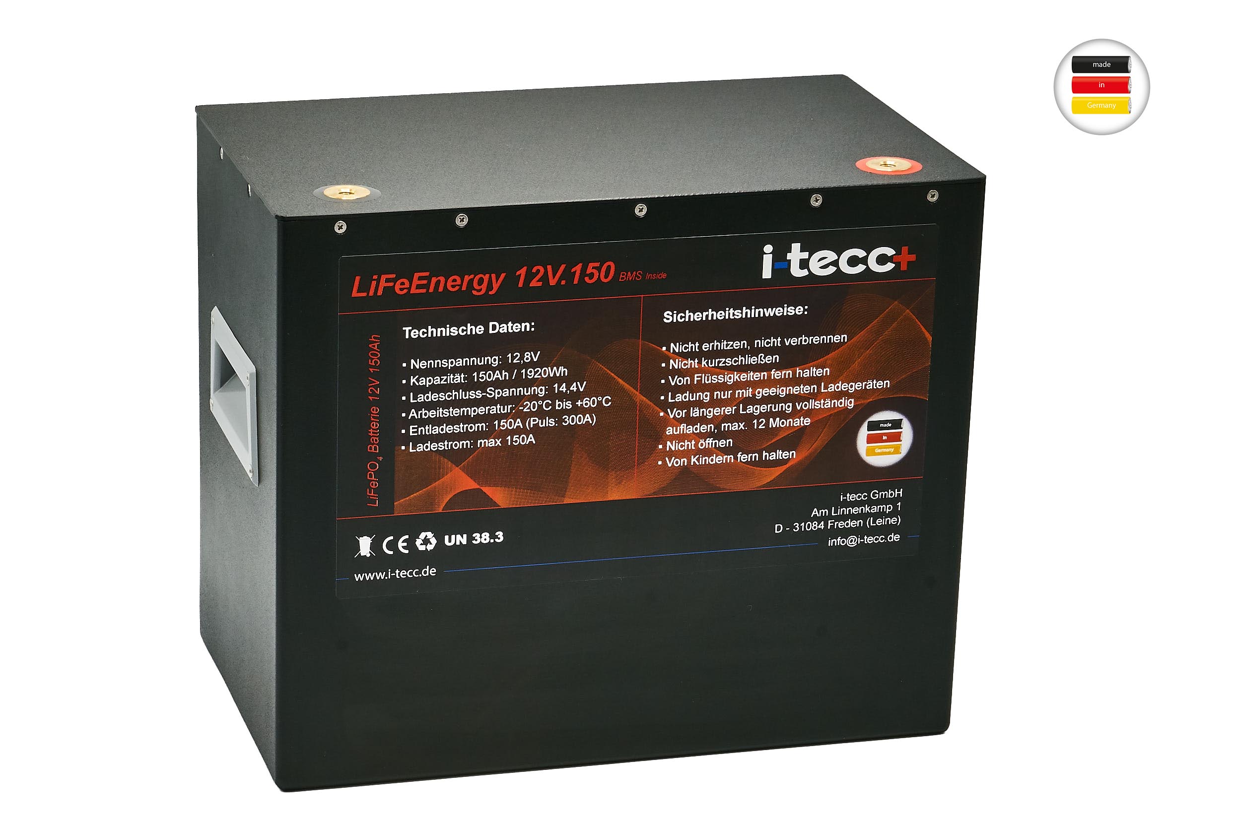 LiFeEnergy 12V 150Ah