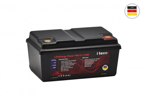 LiFeEnergy Power ProS 17.500 - LiFePO4 Starterbatterie