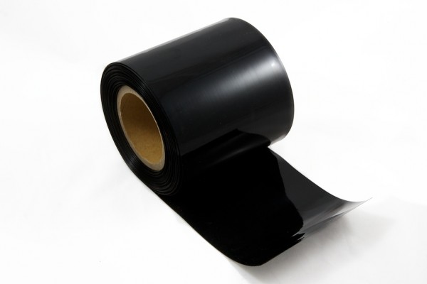 Schrumpfschlauch PVC 68mm schwarz