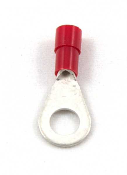 Kabelschuh 8mm rot 0,5-1,5qmm