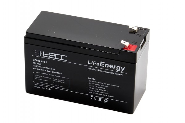 LiFePO4 12V 8Ah