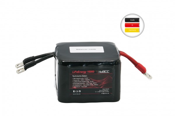 LiFePO4 Starterbatterie 10Ah A123 Zellen