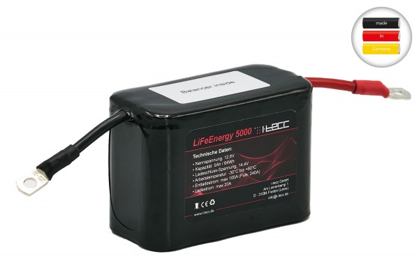 LiFePO4 Starterbatterie 5Ah original A123